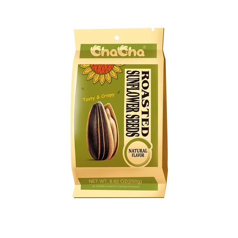 Chacha Sunflower Roasted and Salted Seeds (All Nature) 250g X
