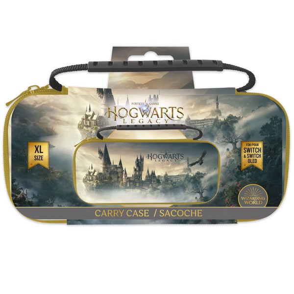 Freaks and Geeks Wizarding World Harry Potter Hogwarts Legacy, 299281s, XL Case for Nintedo Sitch, Switch OLED, Castle
