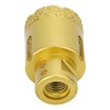 Diamond Hole Saw Brazing Drill Bit Opener Drilling Marble Concrete
