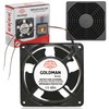 GOLDMAN SERVICE Axial fan for high temperatures with protective grille
