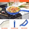 Nonstick Enameled Cast Iron Cookware - 3 Frying Pan Set