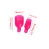 yueton Pack of 10 Reusable Toenail Nail Art Soak Off