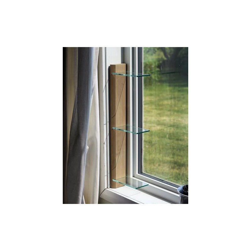 Daniel's Plants 3 Tiered Window Sill Plant Shelf (Real Wood