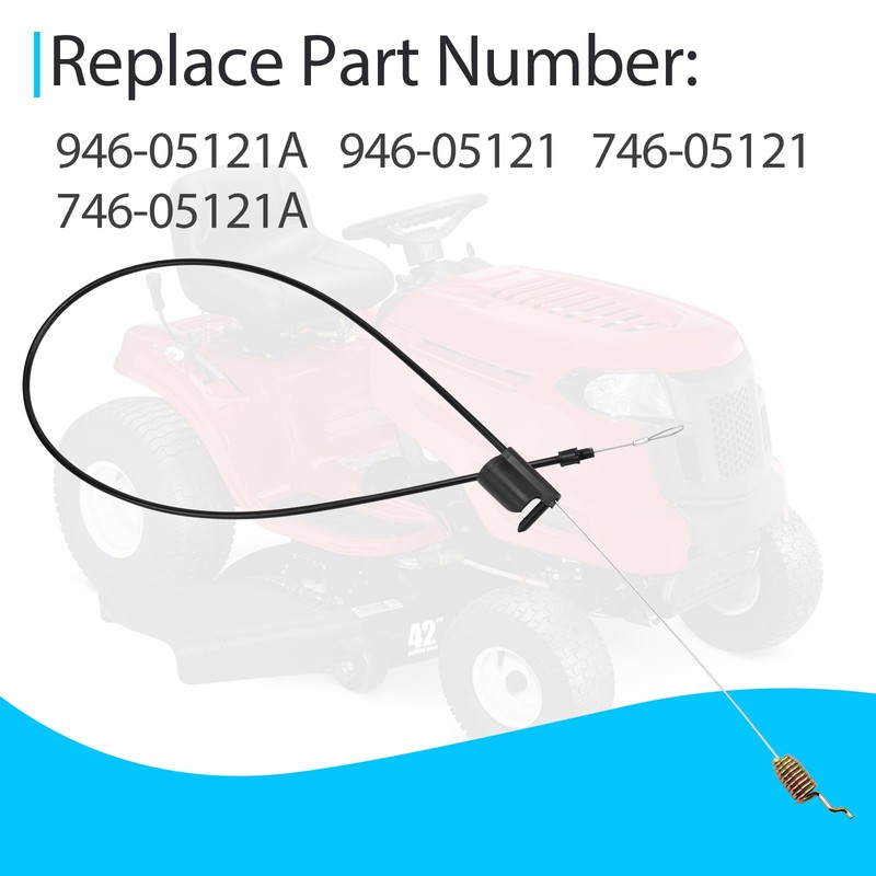 Speed Drive Cable Replace 946-05121A Compatible with MTD M310/Craftsman M320/Columbia