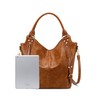 Women Tote Bag Handbags PU Leather Fashion Hobo Shoulder Bags