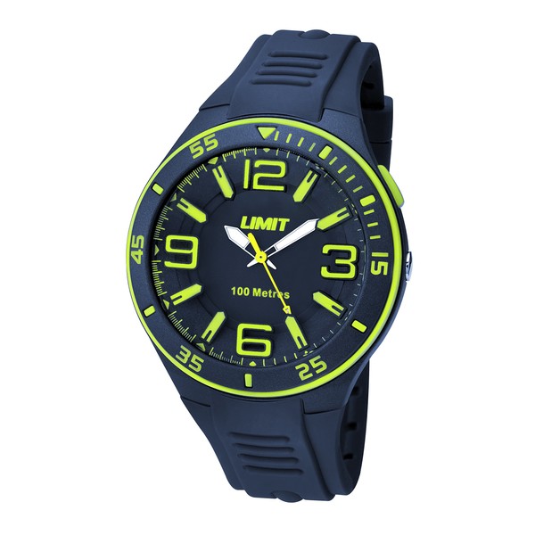 Limit Active Unisex Quartz Watch with Blue Dial Analogue Display
