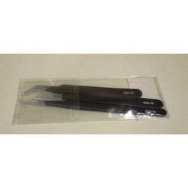 Precision Tweezer Set SS 3 Piece Great For Electronics or Beauty-Brand New