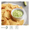 DOWAN Ramekins with Lids 4 oz Oven Safe, Creme brulee