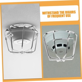 Hohopeti Fire Sprinkler Covers for Residential Sprinkler Cap Stainless Steel Fire Sprinkler Guard Easy to Maintain