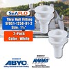SEAFLO 1¼” Thru Hull Fitting Marine Boat, Polypropylene, Plastic Drain