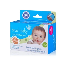 Teething Relief Finger Sleeve Wipes with Camomile - 20 Sleeves