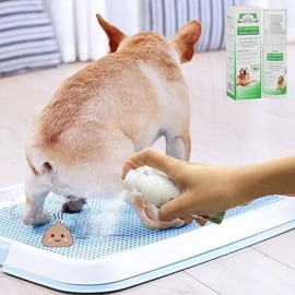 Pet Indoor Outdoor Urinal Training Aid Spray, Pet Supplies for Dog & Cat, Pet Behavior Training Spray, Dog Stuff