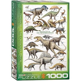 EuroGraphics Dinosaurs Cretaceous 1000 Piece Puzzle