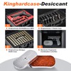 Kinghardcase Pistol/Gun/Ammo Case Safe Dehumidifier Silica Gel with Rechargeable Beads,