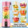 Portable Blender Make Shakes and Smoothies - USB Rechargeable Personal