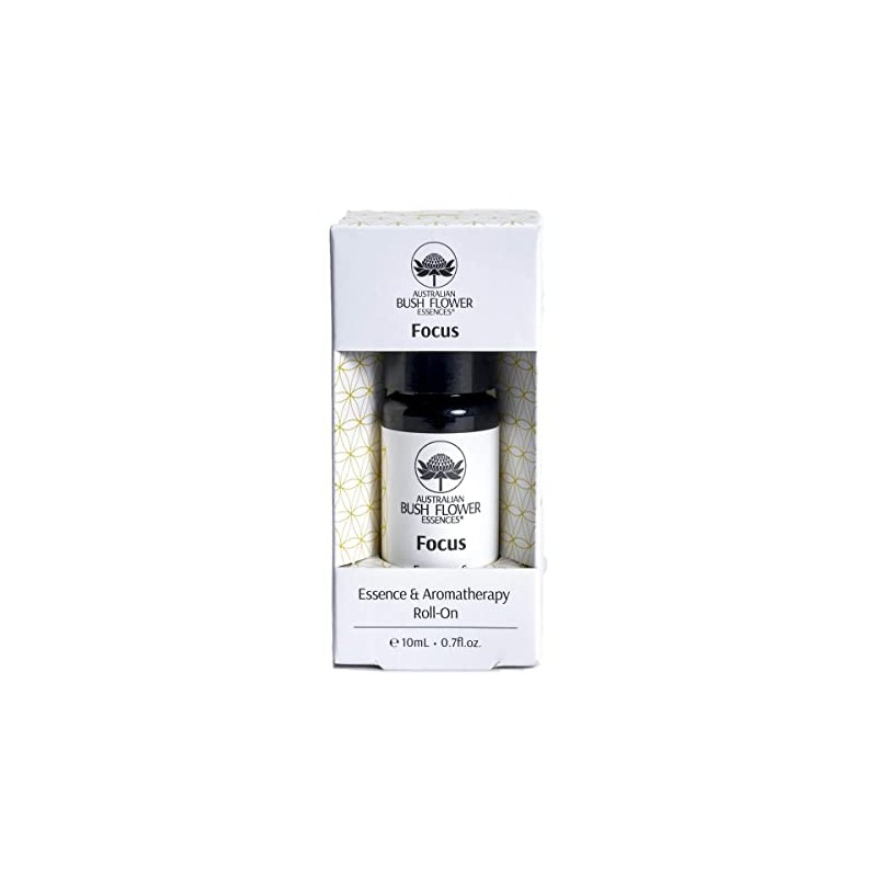 Focus Essence Aromatherapy Portable Roll-On (10ml) | Natural Study Aid