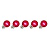 Vickerman 391068 - G50 Medium Screw Base Pink LED (5