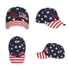 God Bless America Baseball Cap Dad Hats for Men Women Classic Snapback Hats Cute Funny Fashion Adjustable Breathable Trucker Caps Casual Golf Hats Outdoor Sports,Unisex