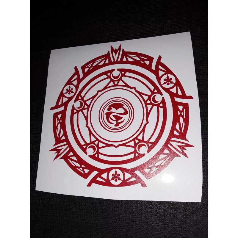 House of Gremory Seal Symbol Rias High School DxD Sticker