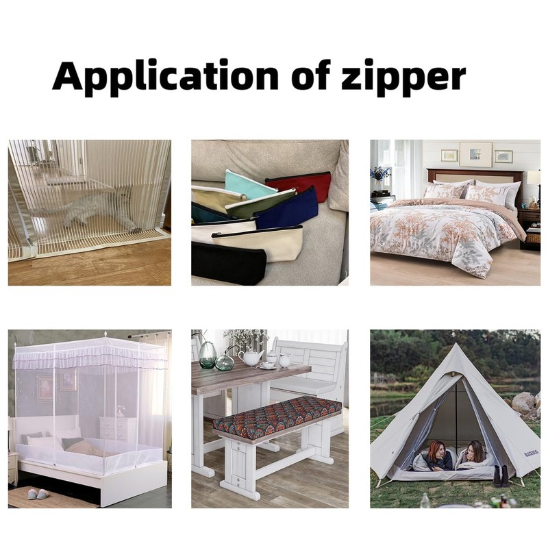 Amykite 10 Yards 360 Inches Bulk Zippers,9 Meters #3 Zipper