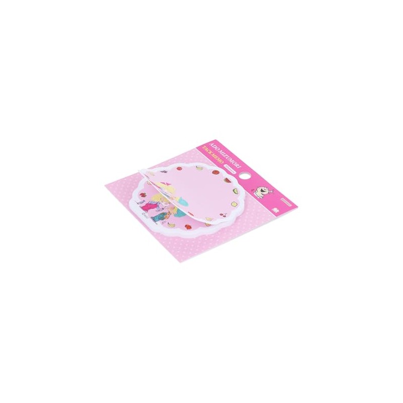 Sunstar Stationery Ado Mizomori Goods, Sticky Notes, Die Cut, Fruit