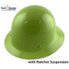 MSA Skullgard Full Brim Hard Hat With Ratchet Suspension -