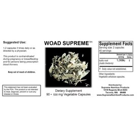 Woad Supreme (Supreme Nutrition) Anti-inflammatory, Antimicrobial, Helps Immune