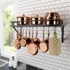 Kes 30-Inch Kitchen Pan Pot Rack Wall Mounted Hanging Storage