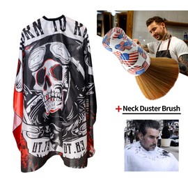 Bata para cortar pelo para barberia corte de pelo impermeable Barbería +BRUSH