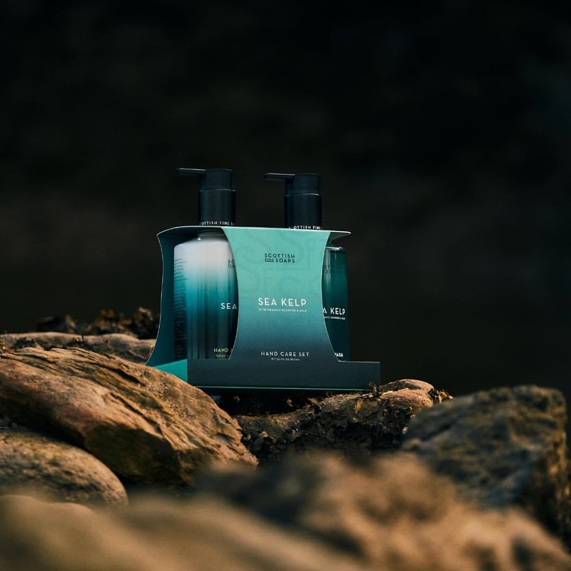 Scottish Fine Soaps Sea Kelp Hand Care Set 2 x
