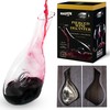 Le Portteus Wine Decanter Swan Design, Modern And Unique Pierced