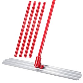 Garvee Bull Float Concrete Tools, 46 in x8 in Magnesium Bull Float Concrete Cement Trowel Finishing Smoothing Tool Kit with Bracket & 4x46 in Handle