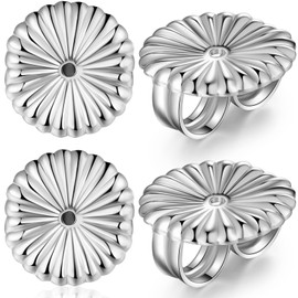 Earrings Back Locking Back Locking Earring Back Replacement for Diamond Studs Silver Earrings Backing Sterling Silver Earrings Back Safety Lifter Secure Earrings Back Hypoallergenic 2 Pairs