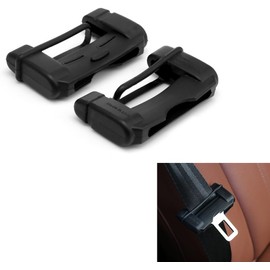 Car Safety Belt Buckle Covers, 2PCS Universal Seat Belt Clips Cover, Anti-Scratch Silicon Seat Belt Buckle Protector, Car Interior Accessories