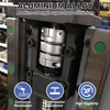 Flexible Shaft Coupling, D32 L40 Aluminum Flexible Diaphragm Motor Shaft