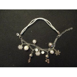 Lenox Roman/Lenox 'I'm Dreaming of a White Christmas'  Bracelet Music Charms