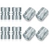 Shimeyao 8 Pcs Coarse Thread 16 Teeth Connector for 1"/