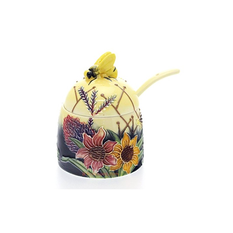 Old Tutpton Ware Honey Pot - Summer Bouquet Design