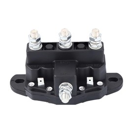 HNeekyr Winch Motor Reversing Solenoid 12V 6 Terminal DC Contactor Relay Switch Intermittent Duty Replaces 24450 214-1211A11 214-1211A11-06 Solenoid Switch Relay