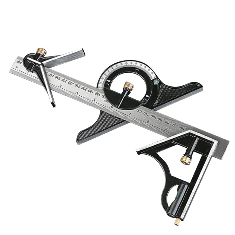 KATSU Combination Square Set 12 Inch 300mm Right Angle Multi