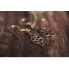 WINDALF Celtic Bronze Earrings Nadina 3.3 cm Life Spirals Celtic