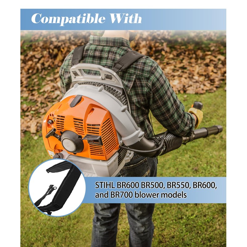 Backpack Blower Shoulder Straps Compatible with STIHL BR600 BR700 BR550
