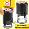 Smiley Face Stamps for Classroom Grading Self-Inking Happy Face Stamp