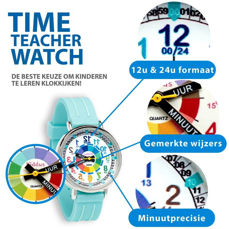 Kiddus Learning Watch for Kids Boys and Girls Analogue Watch