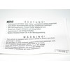 MINI Airbag Notice Warning Sticker Decal 7063938 71217063938 Genuine