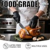 FINITEX Black Nitrile Disposable Exam Gloves - Powder-Free & Latex-Free