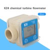 K24 LCD Turbine Digital Diesel Fuel Flow Meter Widely Used