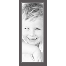 13x36 Cinder / Charcoal Custom Mat for Picture Frame with 9x32 opening size (Mat Only, Frame NOT Included)