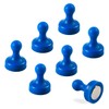 7 x Extra Strong Magnetic Push Pins Neodymium Magnets -