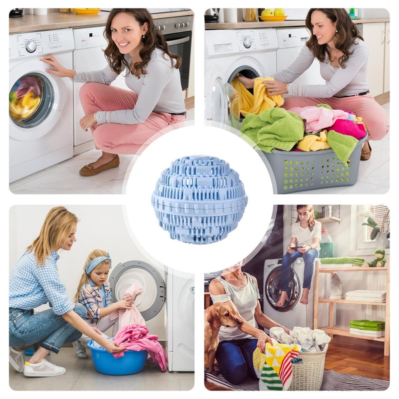 Laundry Balls for Washer - Reusable Anti-Tangling Washer Balls |